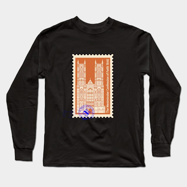 Reformed christian art. 1646 The Westminster Confession of Faith. Long Sleeve T-Shirt by Reformer